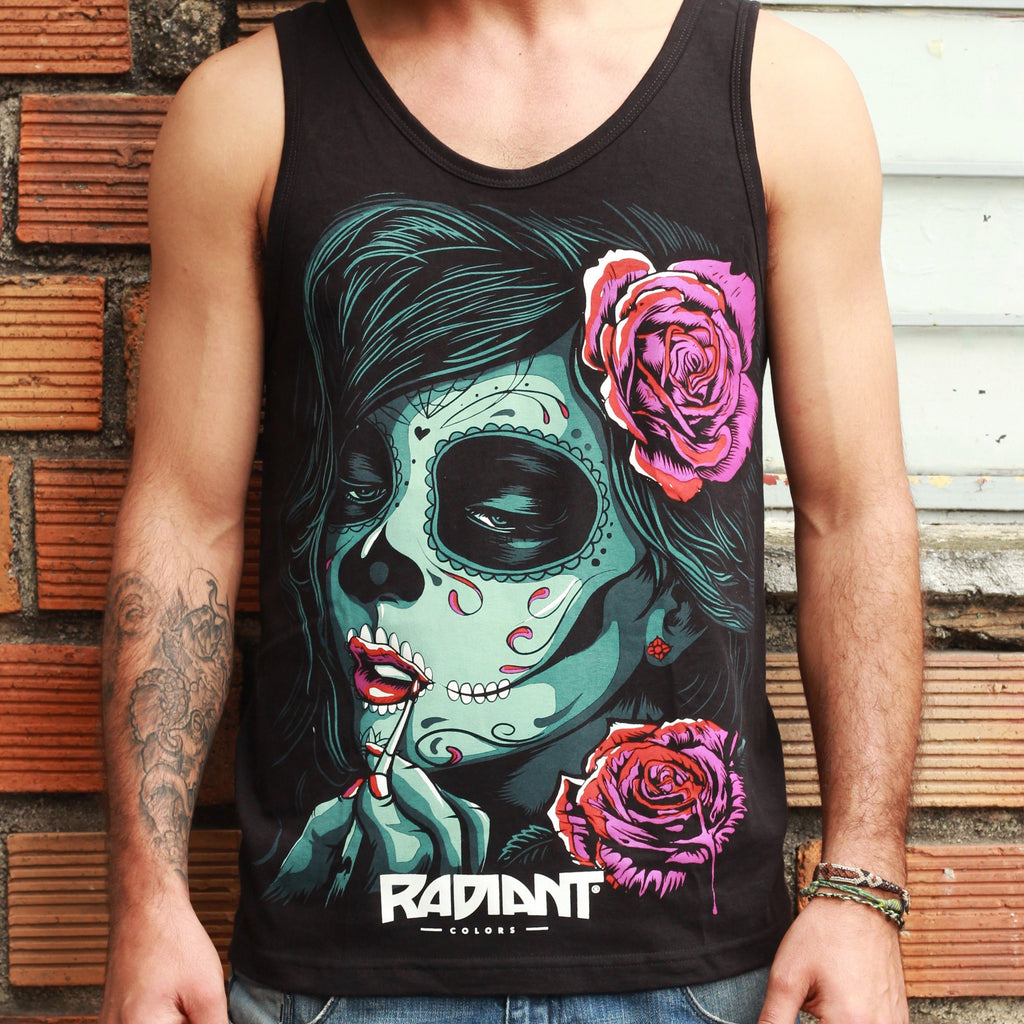 Catrina Flowers Tank