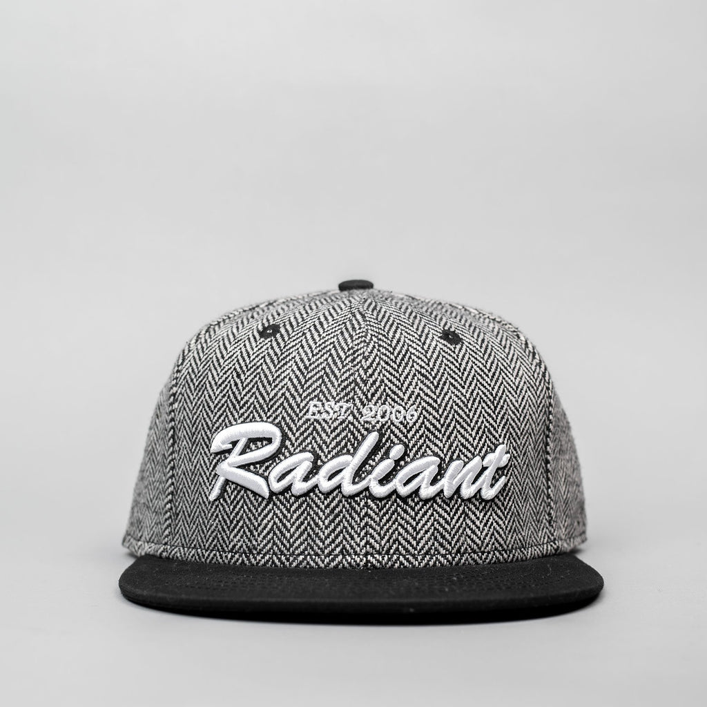 Gray Tweed Snapback