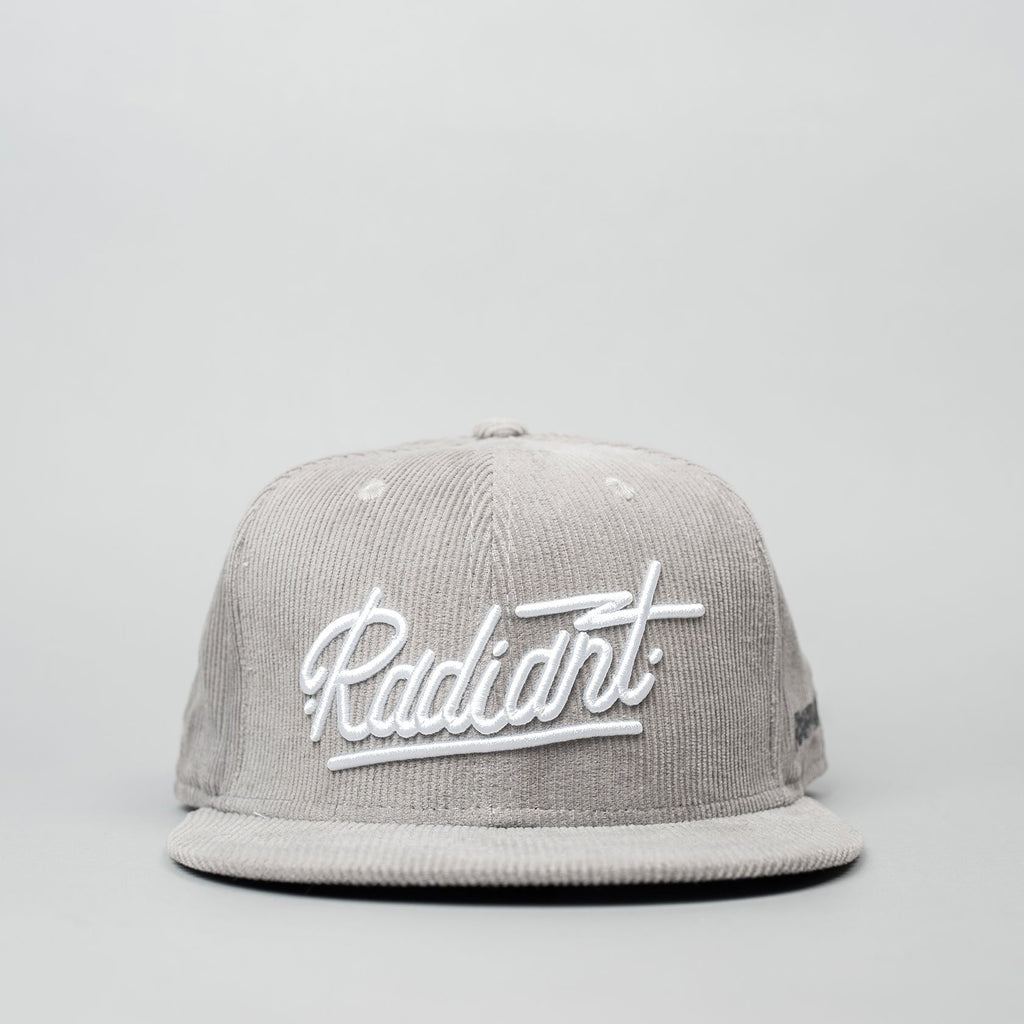 Gray Corduroy Snapback